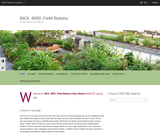 BIOL 4001: Field Botany BIOL 4001: Field Botany