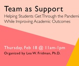 Building & Managing Teams in Support-Based Teaching by Lea Fridman Building & Managing Teams in Support-Based Teaching by Lea Fridman