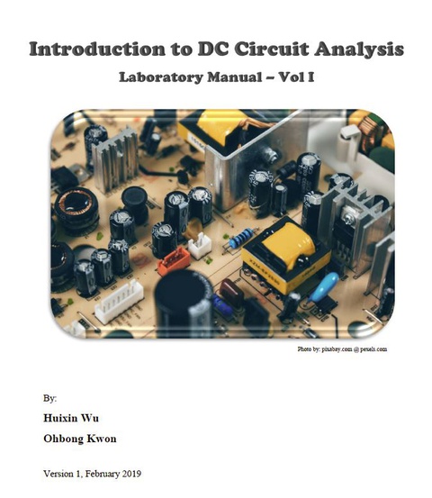 Introduction DC Circuit Analysis Laboratory Manual Vol 1 OpenEd CUNY