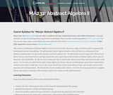 Abstract Algebra II Abstract Algebra II